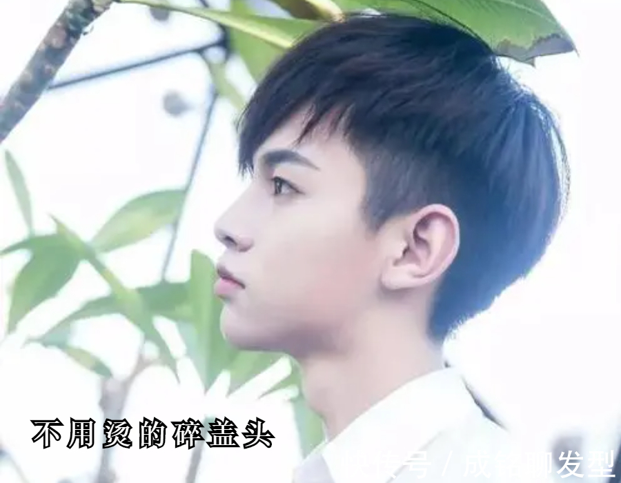 碎发|谁说“碎盖”发型不烫不好看?这六款碎盖发型,不用烫也很帅气