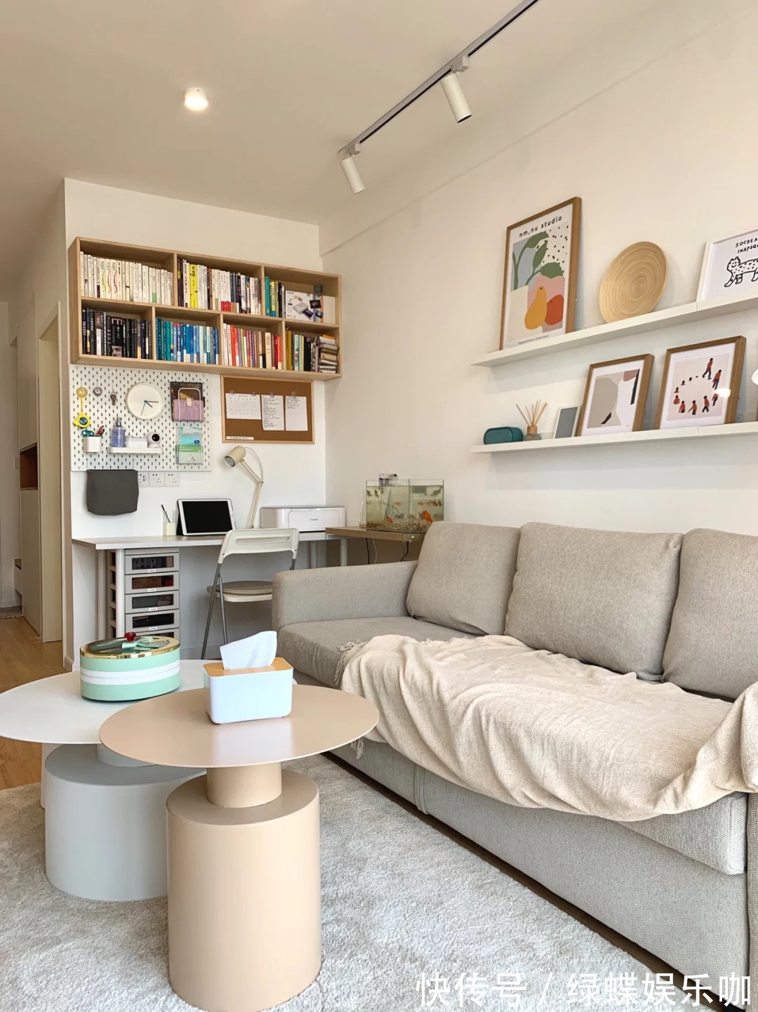 收纳|看了她家69平米的新房,真想住进去,面积不大,却格外舒适实用