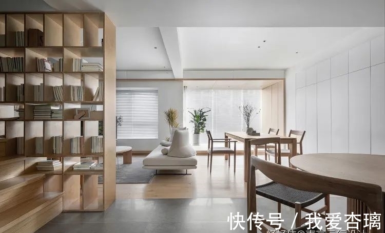 复式|家中的「图书馆」,172㎡复式包容万千