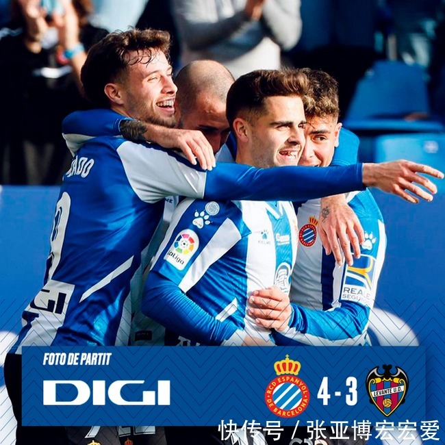 焦點戰(zhàn)|普阿多雙響 西班牙人4-3逆轉(zhuǎn)勝