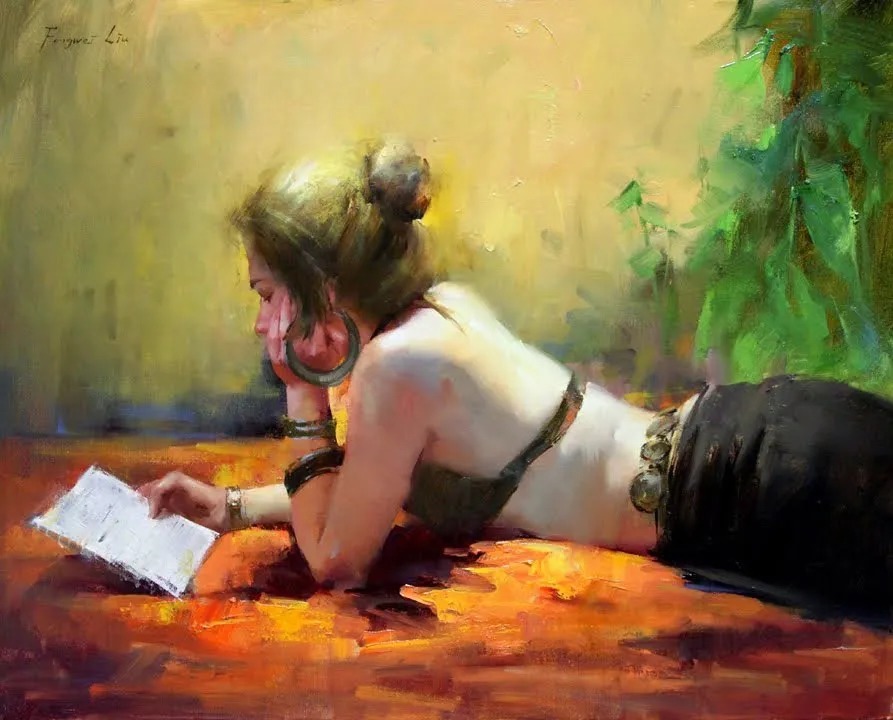 笔力独到,气势如虹,看看这二位的油画