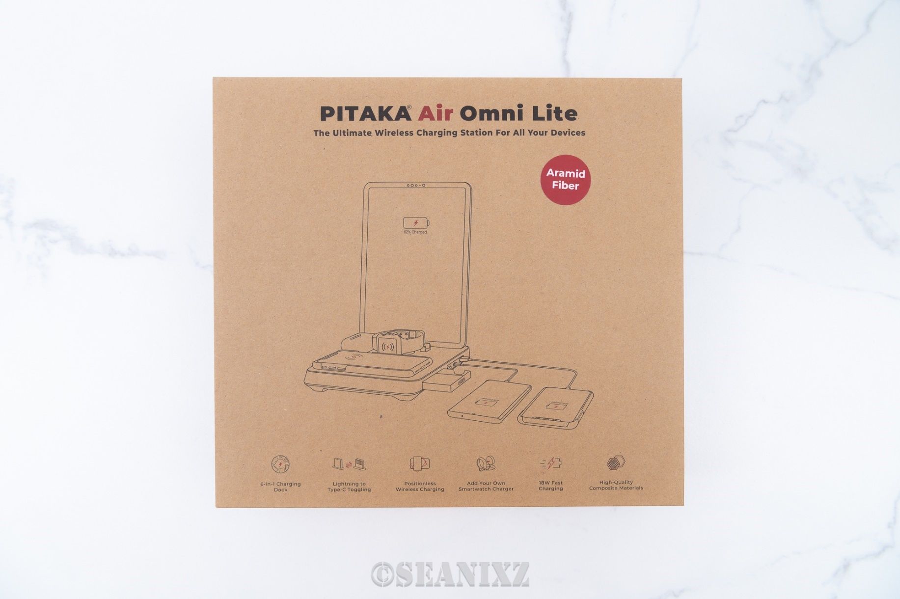 充电站|无线化充电一站式解决方案：PITAKA Air Omni Lite多合一充电站