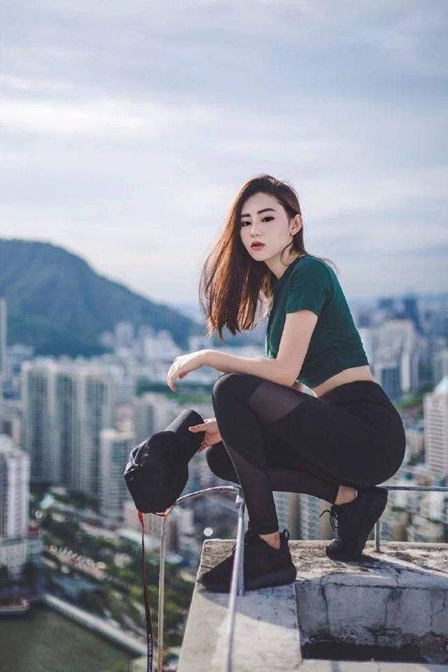 打底裤 打底裤美女搭配尽显女人气质,让人流连忘返!