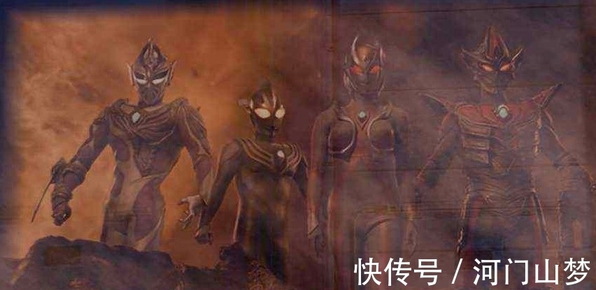 迪迦|特利迦奥特曼：超古代四巨人今昔对比，差距咋就那么大呢！