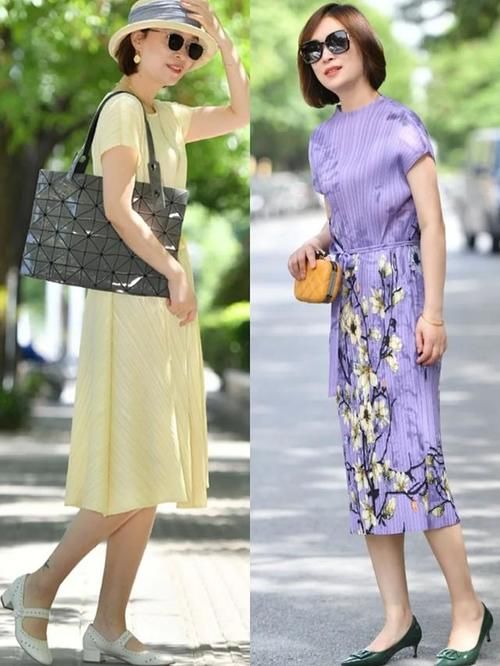 大龄|这位大龄“姐姐”才是穿搭高手，每套都超优雅，适合50岁女人