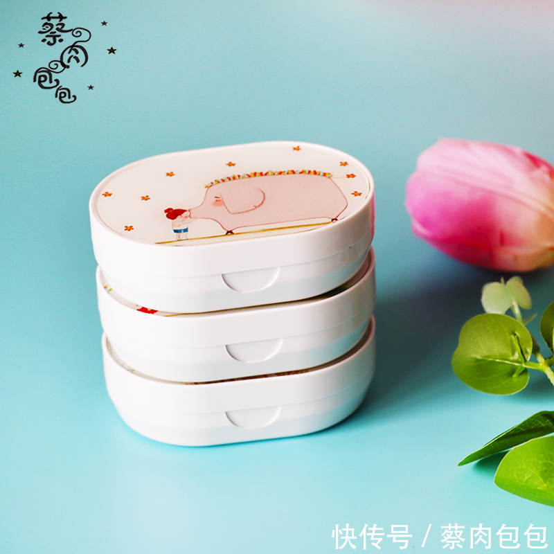 隐形眼镜盒 好看的时尚的伴侣盒经典隐形眼镜盒OL款式系列