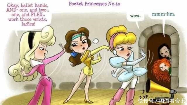 聚在一起|迪士尼公主聚在一起会干什么公主裙撑下的秘密,蒂安娜真厉害