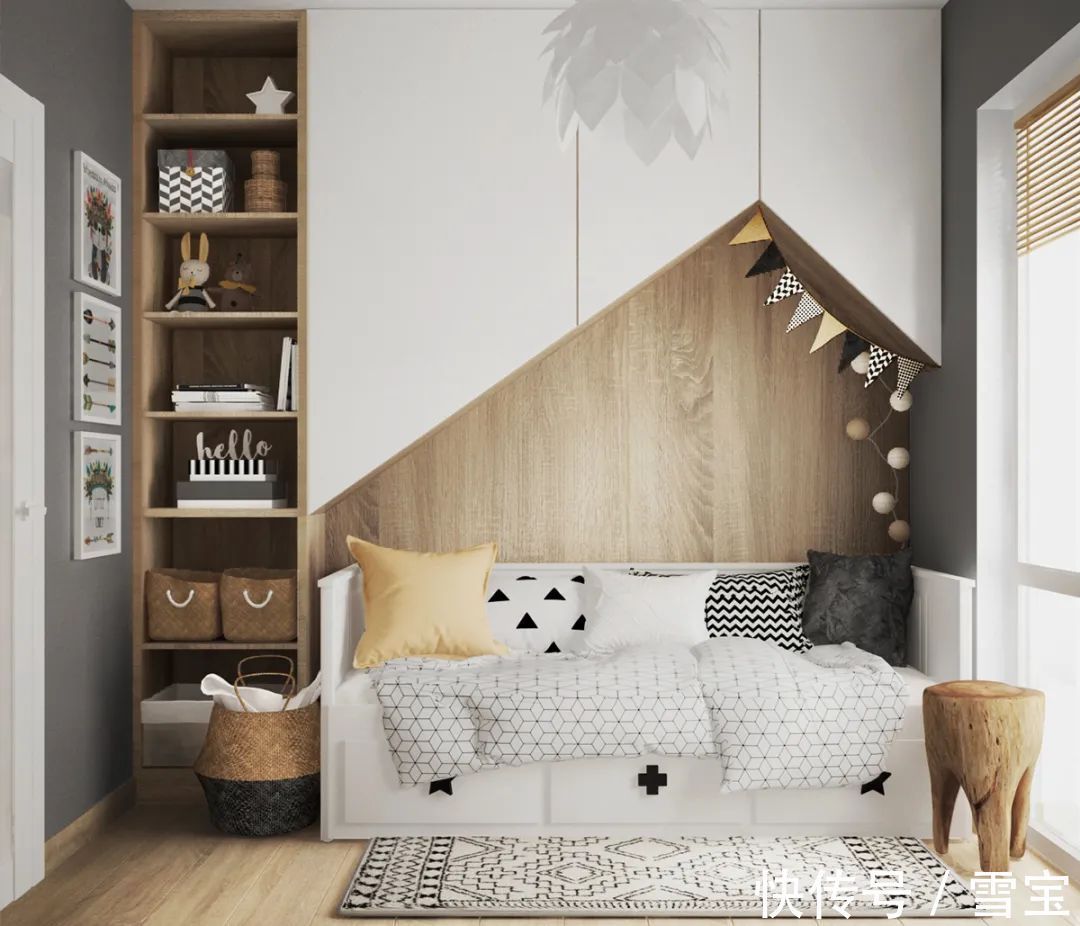 色宜|板材十大品牌雪宝“儿童房”,为孩子打造出健康成长小天地!