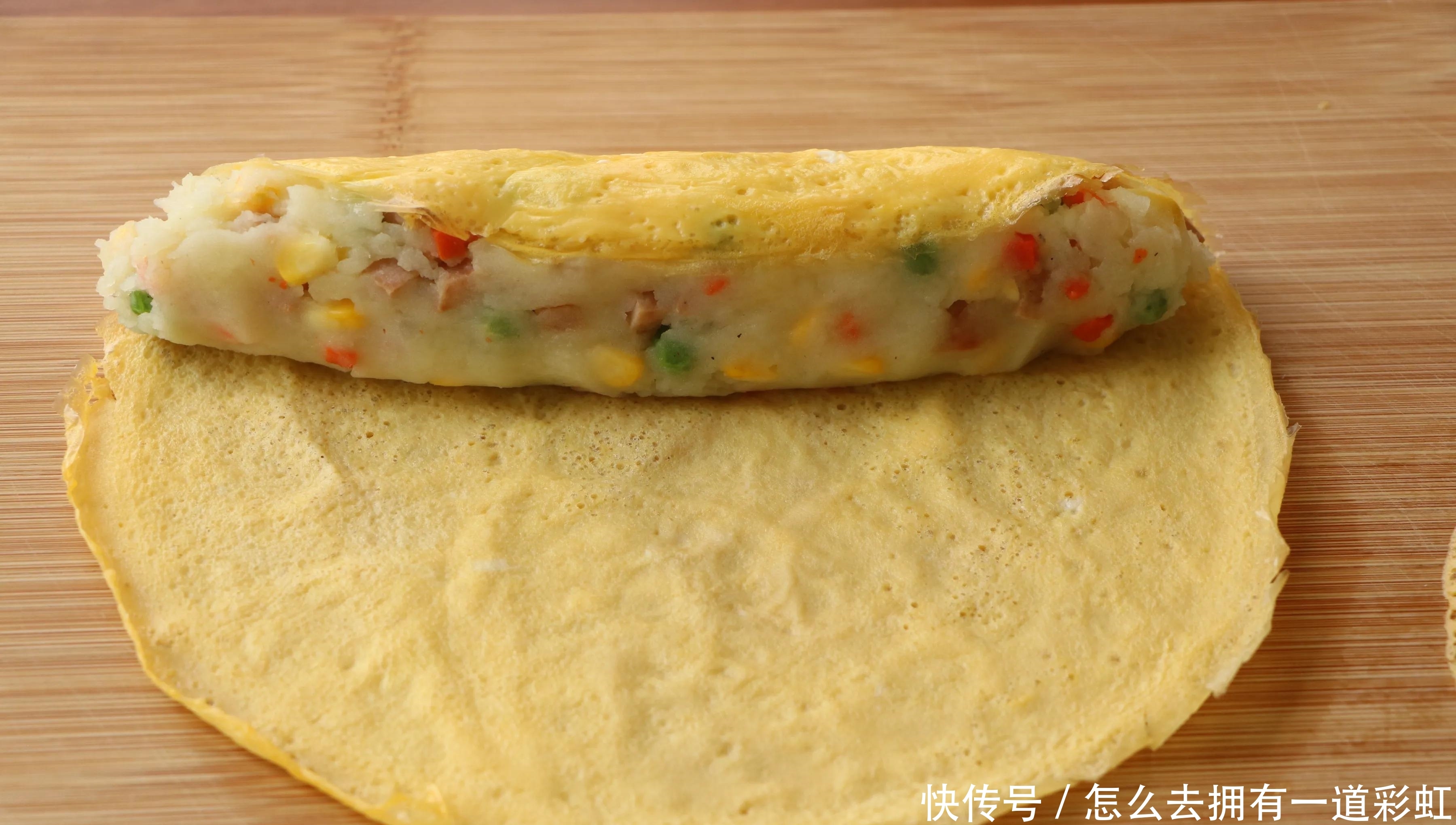 早餐新吃法,有肉有菜有主食,软糯好吃,无油无水健康无负担!