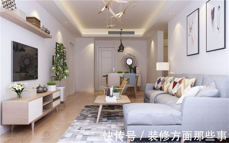 北欧风|北欧风的婚房装修效果图,92㎡够温暖的,小夫妻生活好幸福