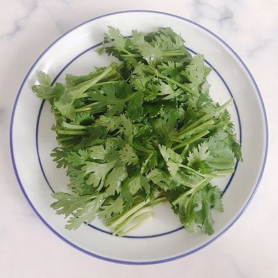 香菜炒牛肉
