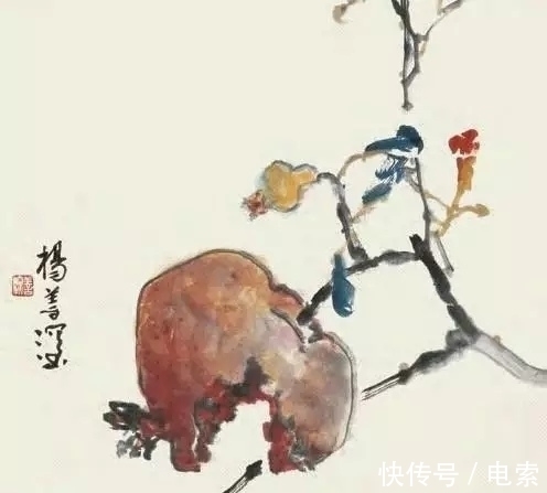 赵少昂|杨善深作品欣赏