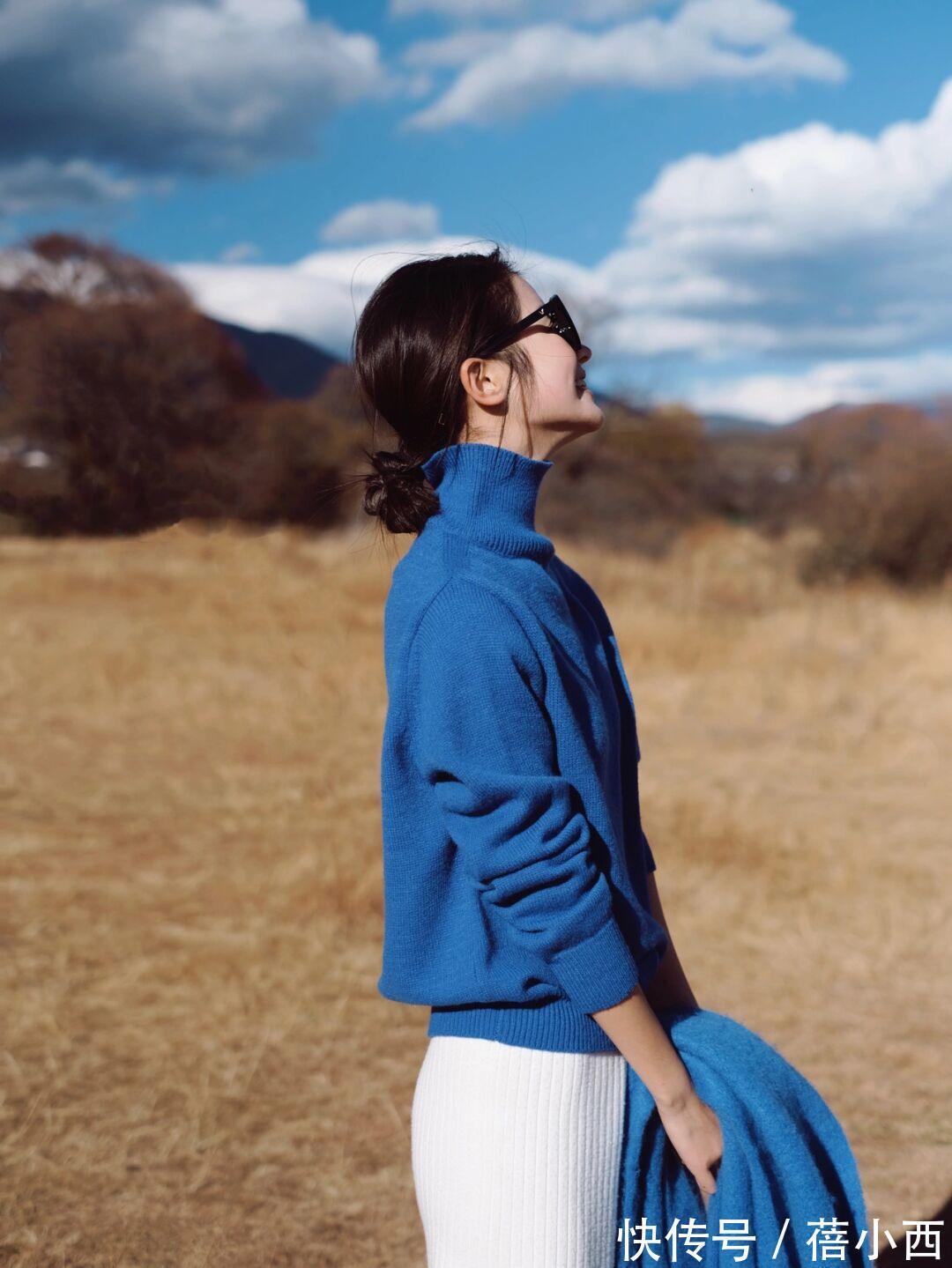 女人味|管你脸大、脖子粗,毛衣这么搭准对路,不懂穿得就照搬