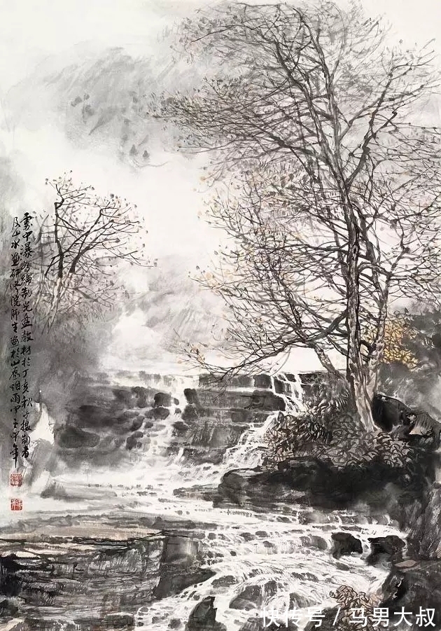 山水画&国画家｜观王中年先生的山水画，有身临其境之感