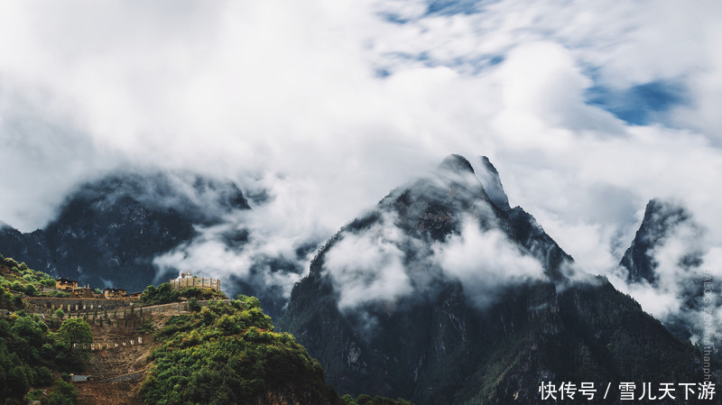 仙境|游峡谷秘境巴拉格宗，雨季仙境香格里拉