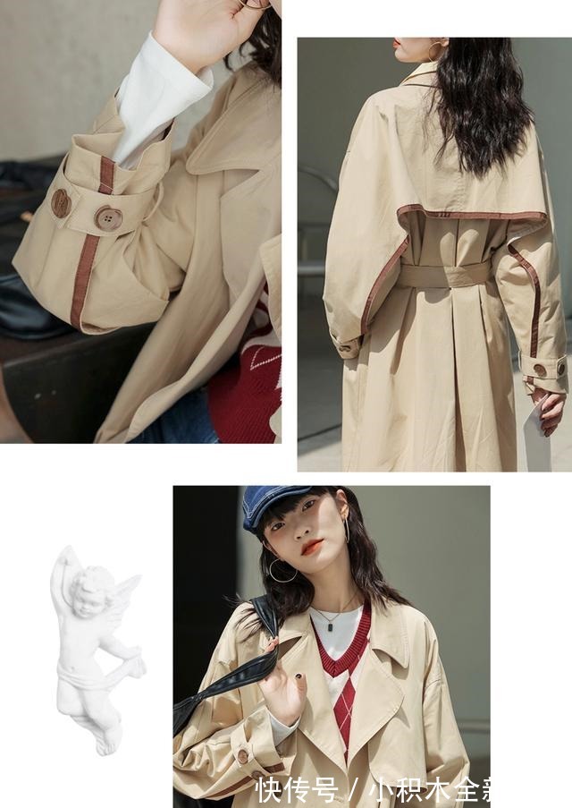 撞衫 风衣+阔腿裤=永不过时的气质精,时髦又高级!