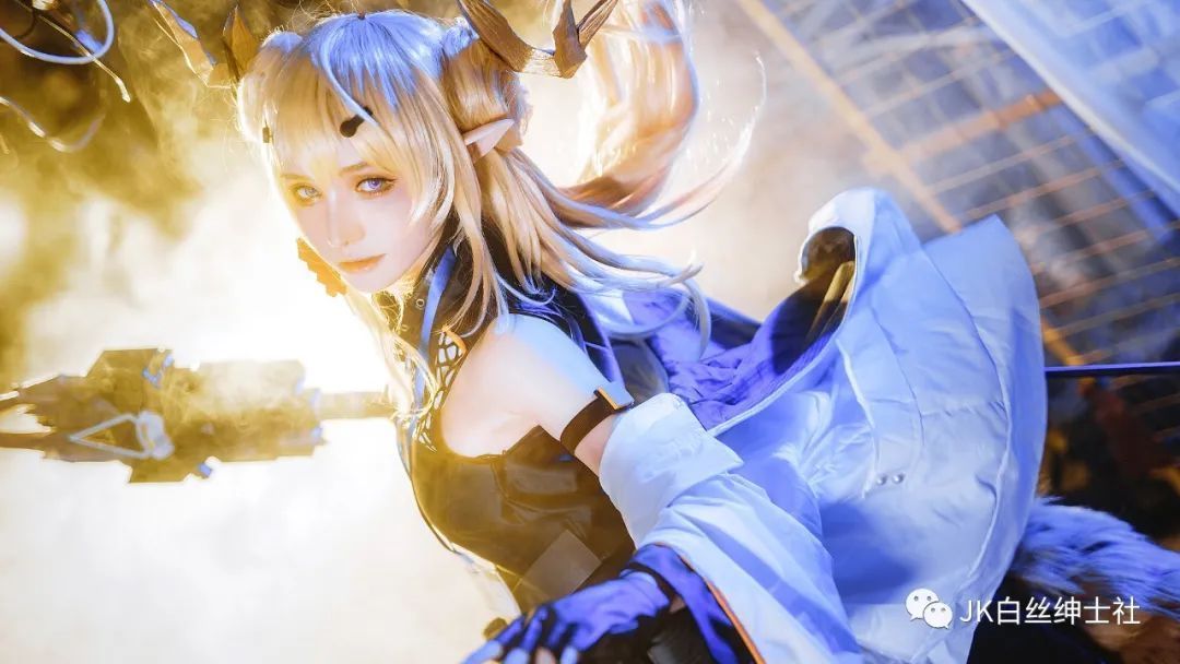 cos:明日方舟惊蛰cos正片@千禾