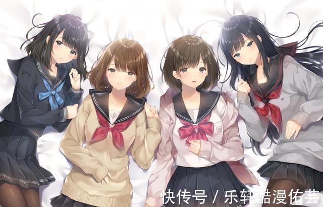 穿搭|动漫中的JK少女被完美还原,玉子依旧可爱,不过还是小埋更迷人