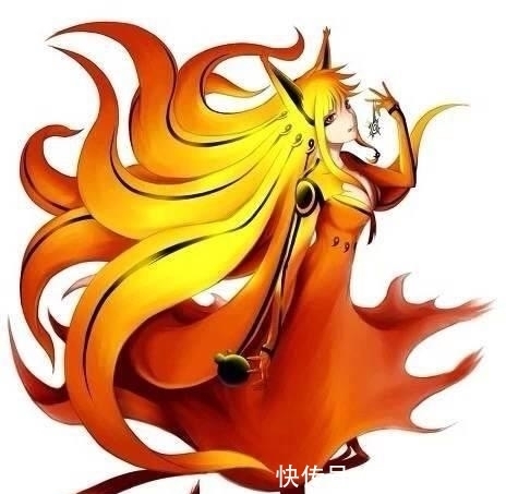二尾|火影忍者:当尾兽变成萌妹子,你最喜欢谁?好想把二尾抱回家!