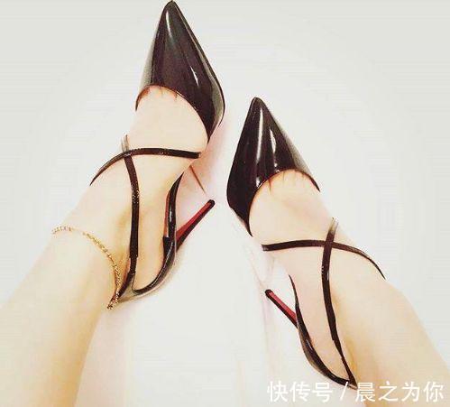 尖头 非常的贴心的细高跟,减少脚掌压力、促进足部健康,美丽又健康!