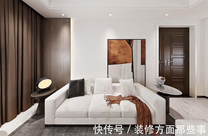 背景墙|151平现代风四居室,诠释不一样的现代生活仪式感
