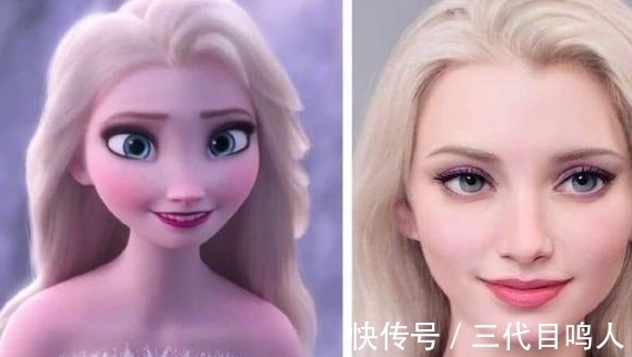 女王|国外大神用AI还原迪士尼公主,女王很美,没想到她妈妈更让人惊艳