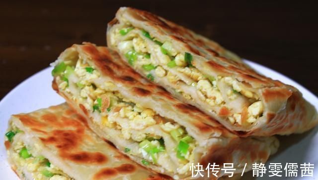 鸡蛋|早餐别出去买了,教你4种懒人鸡蛋饼,不用发面,天天吃都不腻
