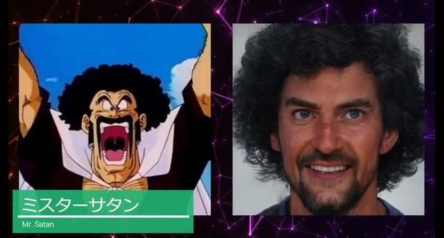 网友用AI还原《龙珠》角色真人形象,18号超漂亮,桃白白像王宝强