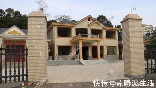 欧式|实拍6套35万建成的农村自建房,第3套好看实用,第5套引全村围观