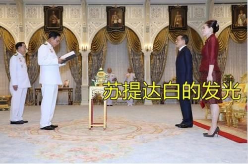 苏提达这次大气了，接待总理换“高云鬓”，用钻石点缀这是真的豪