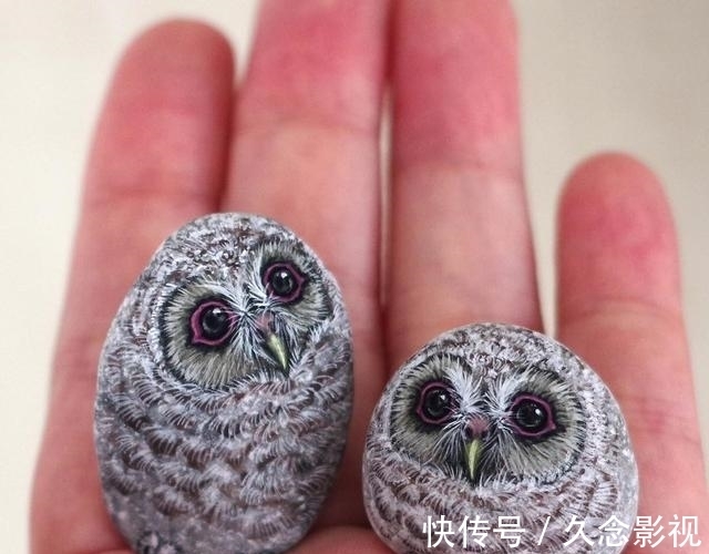 小动物|日本艺术家将石头变成可以永远留下的小动物,简直栩栩如生