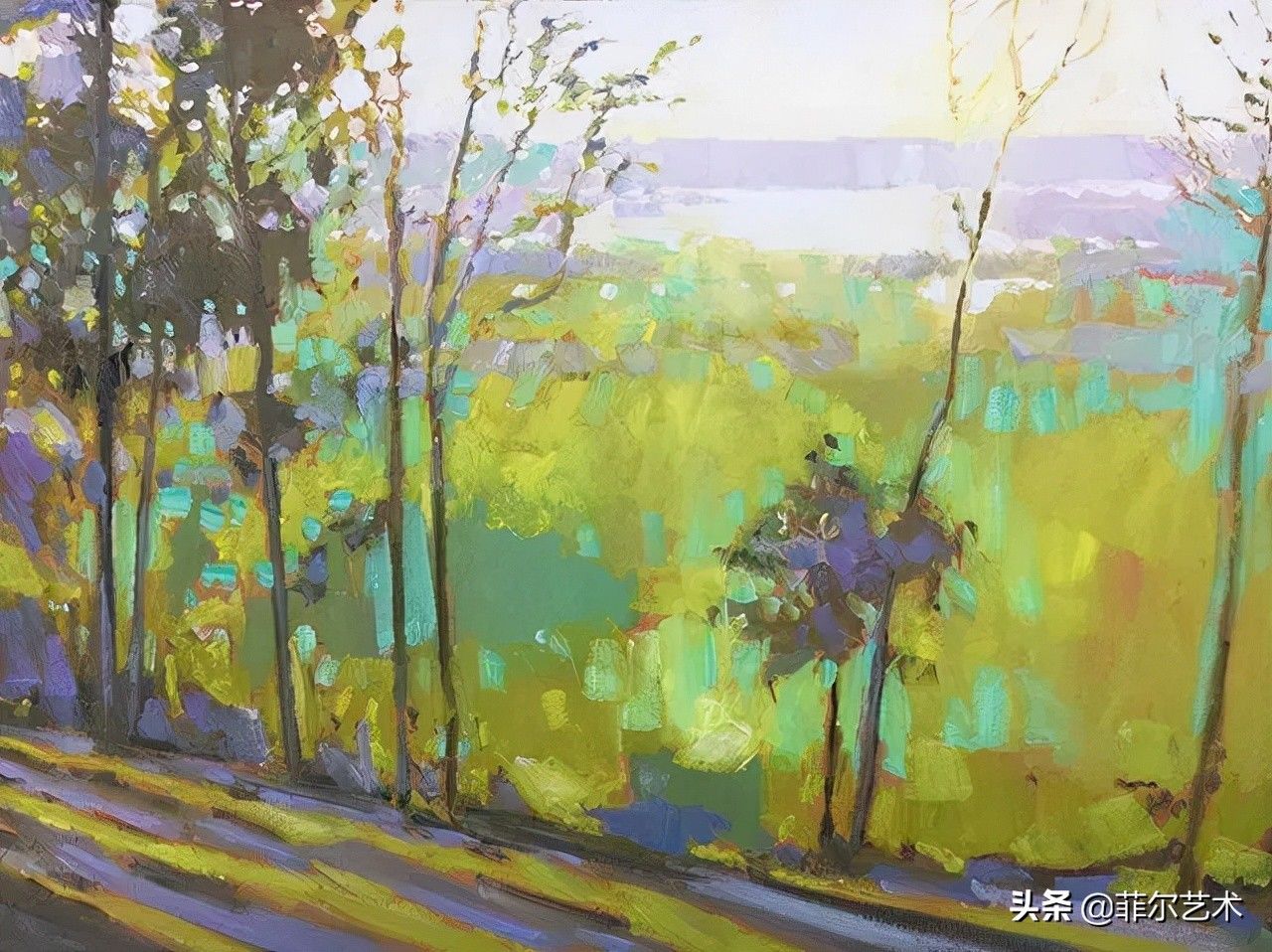 科利|光色十足，如梦如幻~美国画家尼古拉斯·科利风景油画作品欣赏