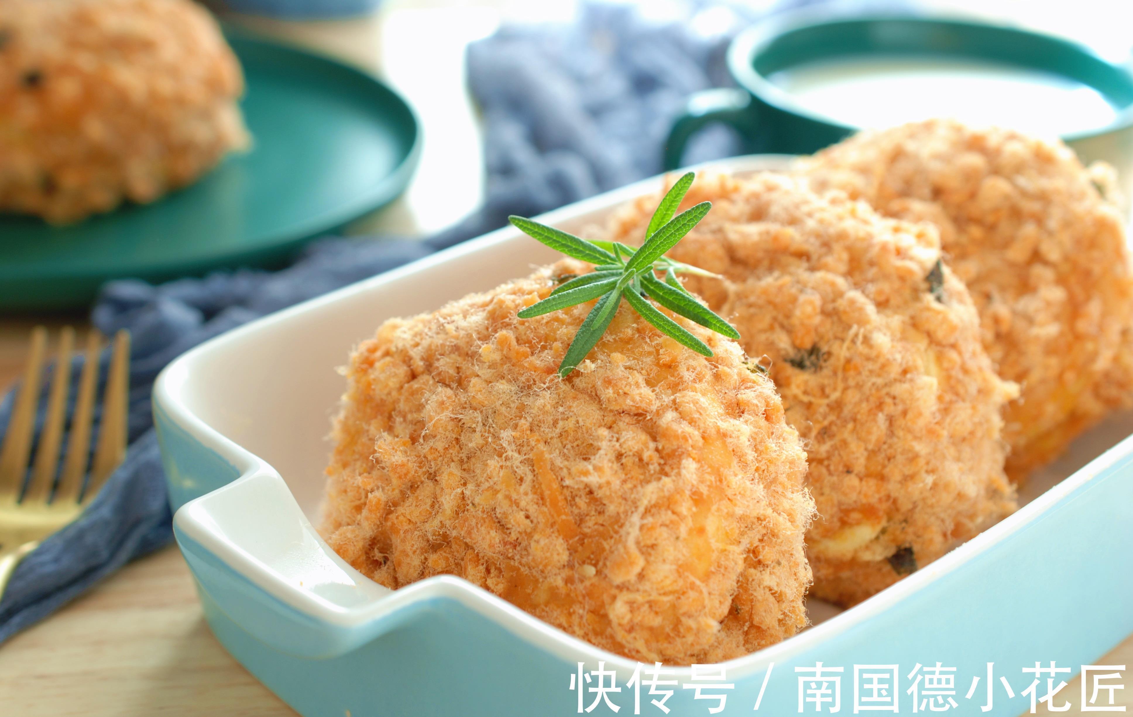 28块钱买了一斤肉松小贝,花了8块钱自己做了2斤,真简单