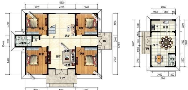 白墙|灰瓦白墙新中式别墅,厨房单独建,方便又卫生!