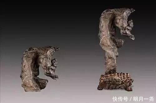 米芾拜石|两块小石头40多万成交,小石头魅力不减