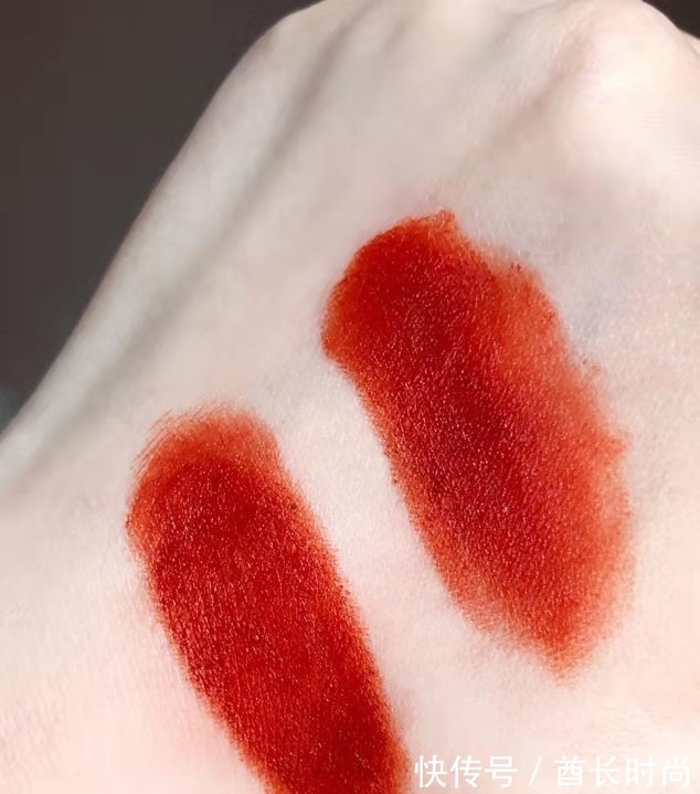 试色 这支甜橙复古雾面感的口红美炸了,试色根本承受不住好吗