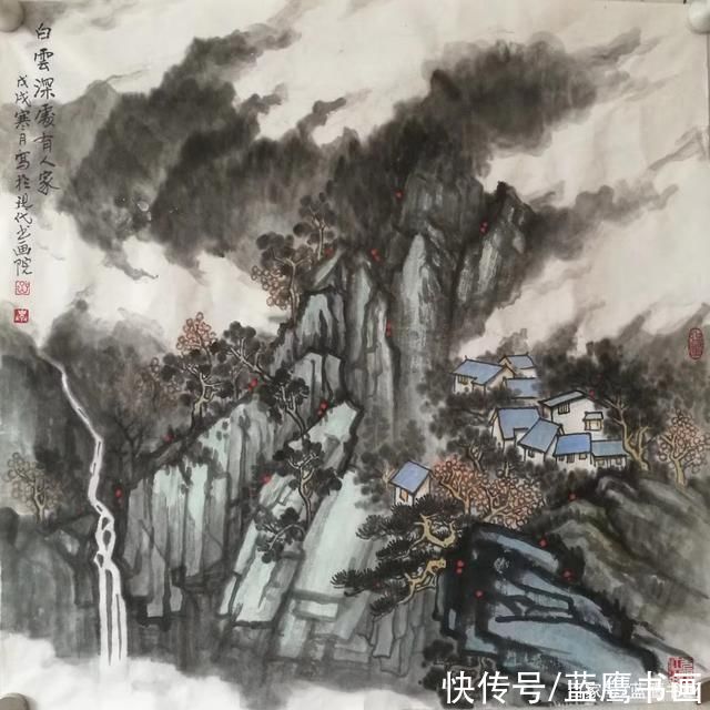 白云深处|嵒璞作品:白云深处有人家