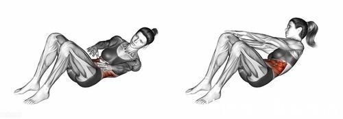 线条|先减脂再虐腹！5个练腹动作，虐出男人的六块腹肌！