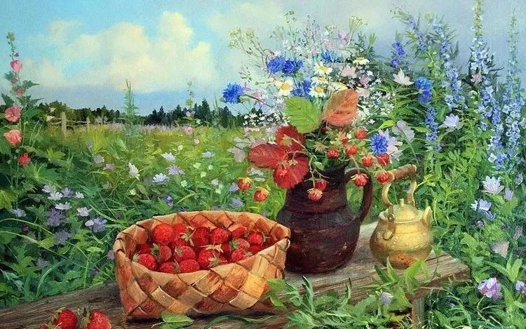 笔下|4位俄罗斯油画家笔下的绝美风景,带大家一饱眼福