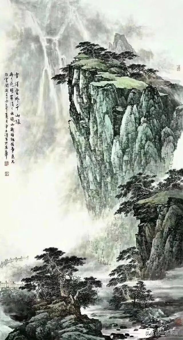 劝学！苍劲雄伟——山水画欣赏