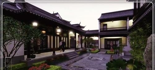 地下室|不用再找了,这绝对是最顶级的新中式四合院,庭院深深,杨柳堆烟