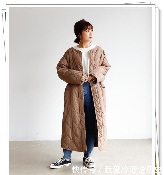 时尚 既轻松又美丽!5种百搭颜色“绗缝”棉服的30个穿搭示例!
