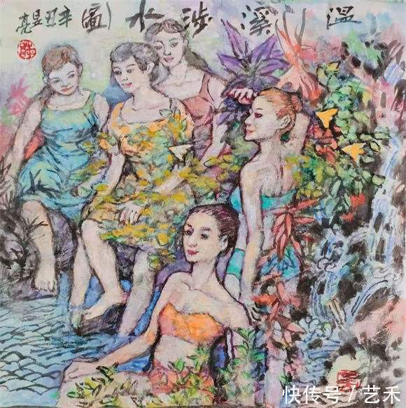 水墨丹青!德艺双馨人民艺术家陆昱亮献礼——建党100周年专题报道