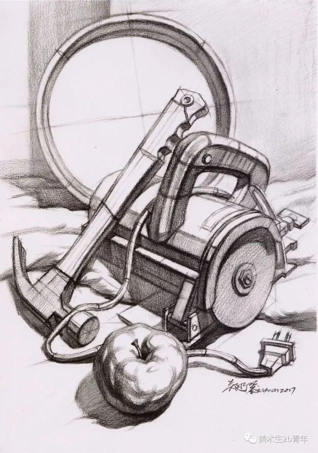 结构$画素描结构那么枯燥为什么还要画?这样想你就错了?