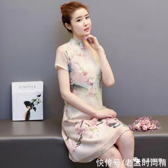 中国风改良旗袍，妈妈穿的舒心，我们也就放心