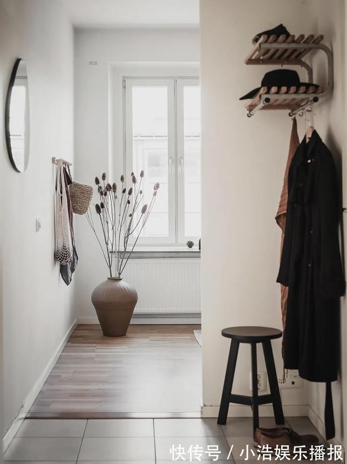 厨房|灵感家65㎡一室一厅,转角客厅和厨房简直美哭我