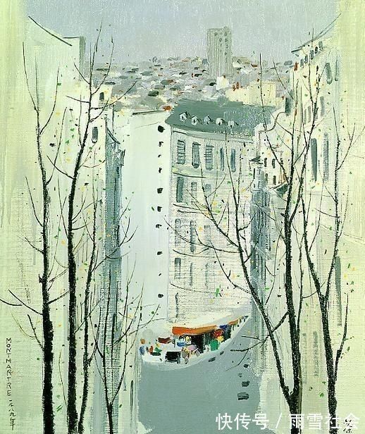 江南园林#“中国画”吴冠中画的太好,中国画在他笔下活了起来