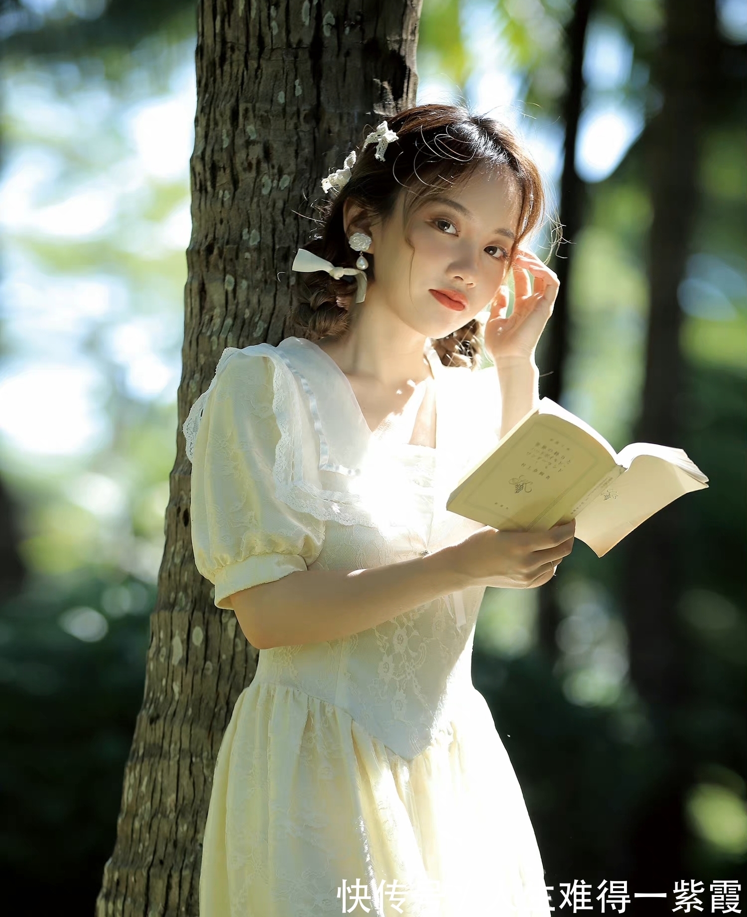 海浪#若你在,执你的手,舞清风盈袖,弄花香满衣