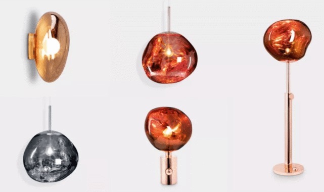 melt|豪宅灯饰搭配，4款高颜值灯具，捕获时尚与艺术的灵动之美！