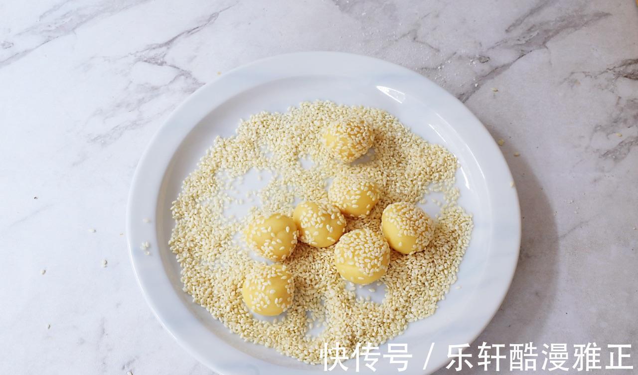 面团子|好吃可口的北京小吃开口笑，制作简单，营养健康